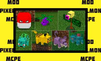 Mod Pixelmon for Minecraft PE Affiche