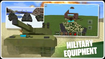 برنامه‌نما Mod War Tank for Minecraft PE عکس از صفحه