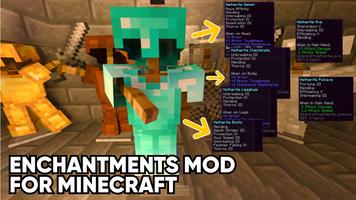 Enchantments Mod for Minecraft Poster