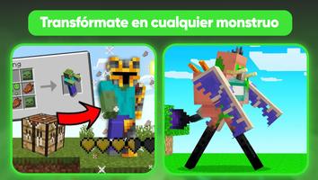 Morphing Mod en Mincraft Morph captura de pantalla 1