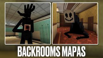 Backrooms Mapas para Minecraft Cartaz