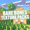 Bare Bones Minecraft packs