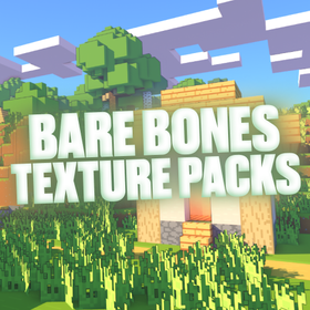 Мод bare bones. Текстур пак bare Bones. Bare Bones Minecraft scrin.