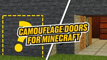 Camouflage Doors for Minecraft poster