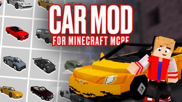 Car Mod for Minecraft MCPE Affiche