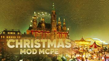 Christmas Mod Minecraft MCPE الملصق