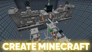 Poster Create Minecraft - Factory Mod