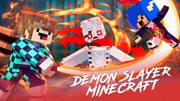 Demon Slayer Minecraft Mod Cartaz