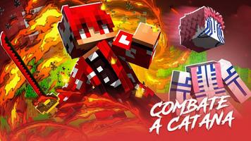 Demon Slayer Minecraft Mod imagem de tela 2