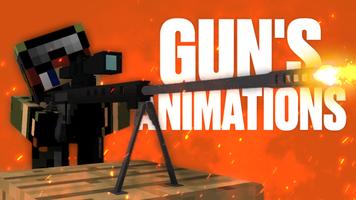 Guns Animations Mods Minecraft постер