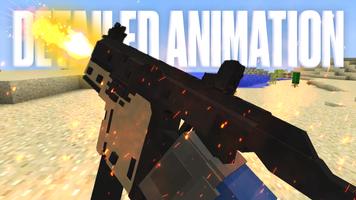 Guns Animations Mods Minecraft скриншот 1