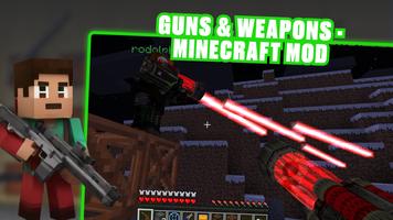 Guns & Weapons - Minecraft Mod ポスター
