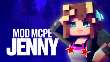 Jenny Addon: Mod Minecraft PE Poster