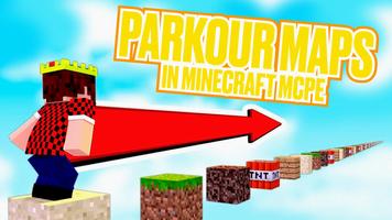 Parkour Maps in Minecraft MCPE Affiche