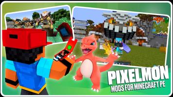 Pixelmon Mods for Minecraft PE الملصق