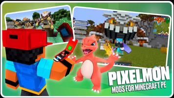 Pixelmon Mods for Minecraft PE Affiche