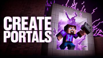 Portals for Minecraft PE Mod imagem de tela 1