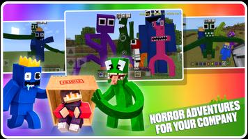 Rainbow Friends Minecraft Mod capture d'écran 1
