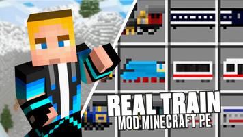 Real Train Mod Minecraft PE Plakat