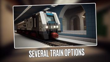 Realistic Metro Mod in MCPE ảnh chụp màn hình 1