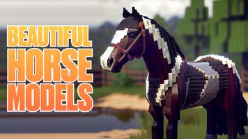 Realistic Horses Mod SWEM MCPE capture d'écran 1