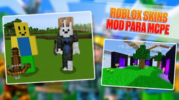 Roblox Skins Mod para MCPE Poster