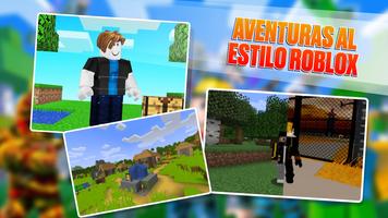 Roblox Skins Mod para MCPE captura de pantalla 3