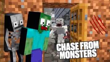 Scary Doors Horror Minecraft 截图 2