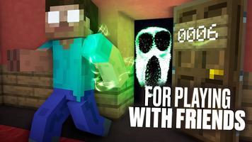 Scary Doors Horror for MCPE ảnh chụp màn hình 2