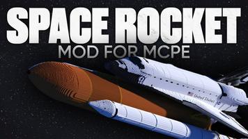 Space Rocket Mods Minecraft PE Cartaz