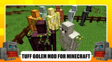 Tuff Golem Mod for Minecraft poster