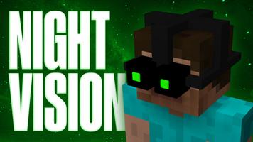 Poster Texture Night Vision Minecraft
