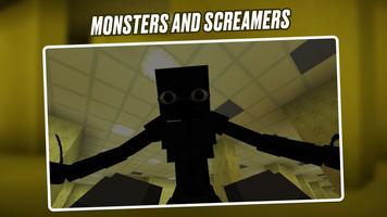 Backrooms Horror for Minecraft स्क्रीनशॉट 3