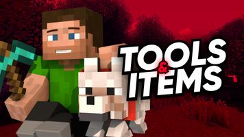 Tools & Items for Minecraft PE poster