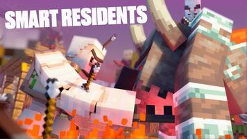Villager Minecraft Guard Mod ảnh chụp màn hình 1