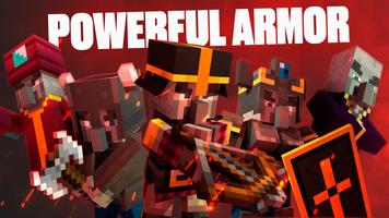 Villager Minecraft Guard Mod ảnh chụp màn hình 3