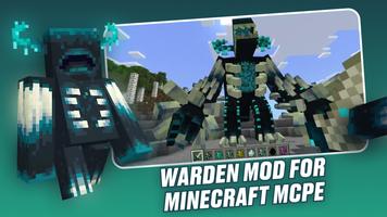 Warden Minecraft: Survival Mod poster