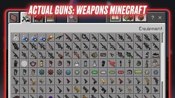 Actual Guns: Weapons Minecraft penulis hantaran