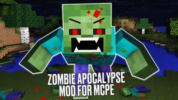 Zombie Apocalypse Mod for MCPE Affiche