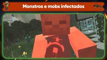 Zombie Apocalypse Mincraft Mod imagem de tela 1