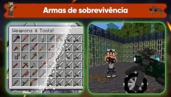 Zombie Apocalypse Mincraft Mod imagem de tela 3