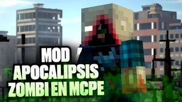Mod Apocalipsis Zombi en MCPE Poster