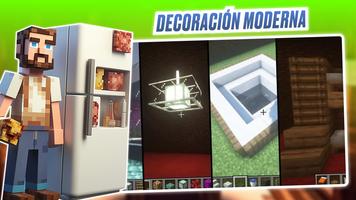 Muebles para Minecraft Mod captura de pantalla 2