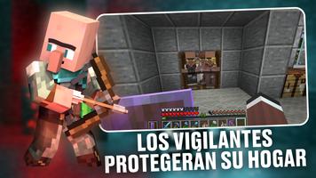 Aldeanos Guardias Mincraft Mod captura de pantalla 1