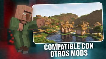Aldeanos Guardias Mincraft Mod captura de pantalla 3