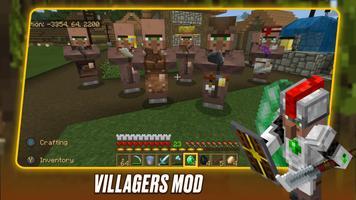 Villager Minecraft－Village Mod Affiche