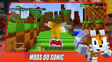Super Sonic Mod Minecraft 2025 imagem de tela 1
