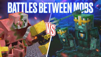 Mob Battle Mod Minecraft MCPE ảnh chụp màn hình 1