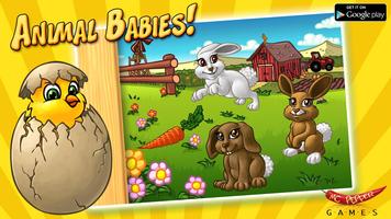 Animal Babies - The best animals puzzle for kids اسکرین شاٹ 2