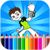 Coloring Pages For Ben Ten - Aliens 圖標 Coloring Pages For Ben Ten - Aliens 圖標